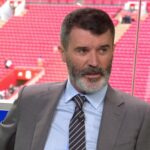 Roy Keane at a Sky Sports studio