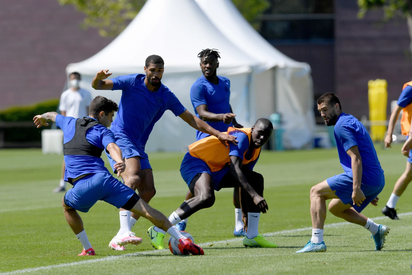 Marc Cucurella Chelsea squad Training