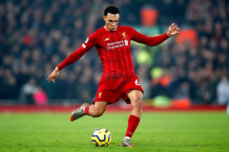 Trent Alexander Arnold in action for Liverpool